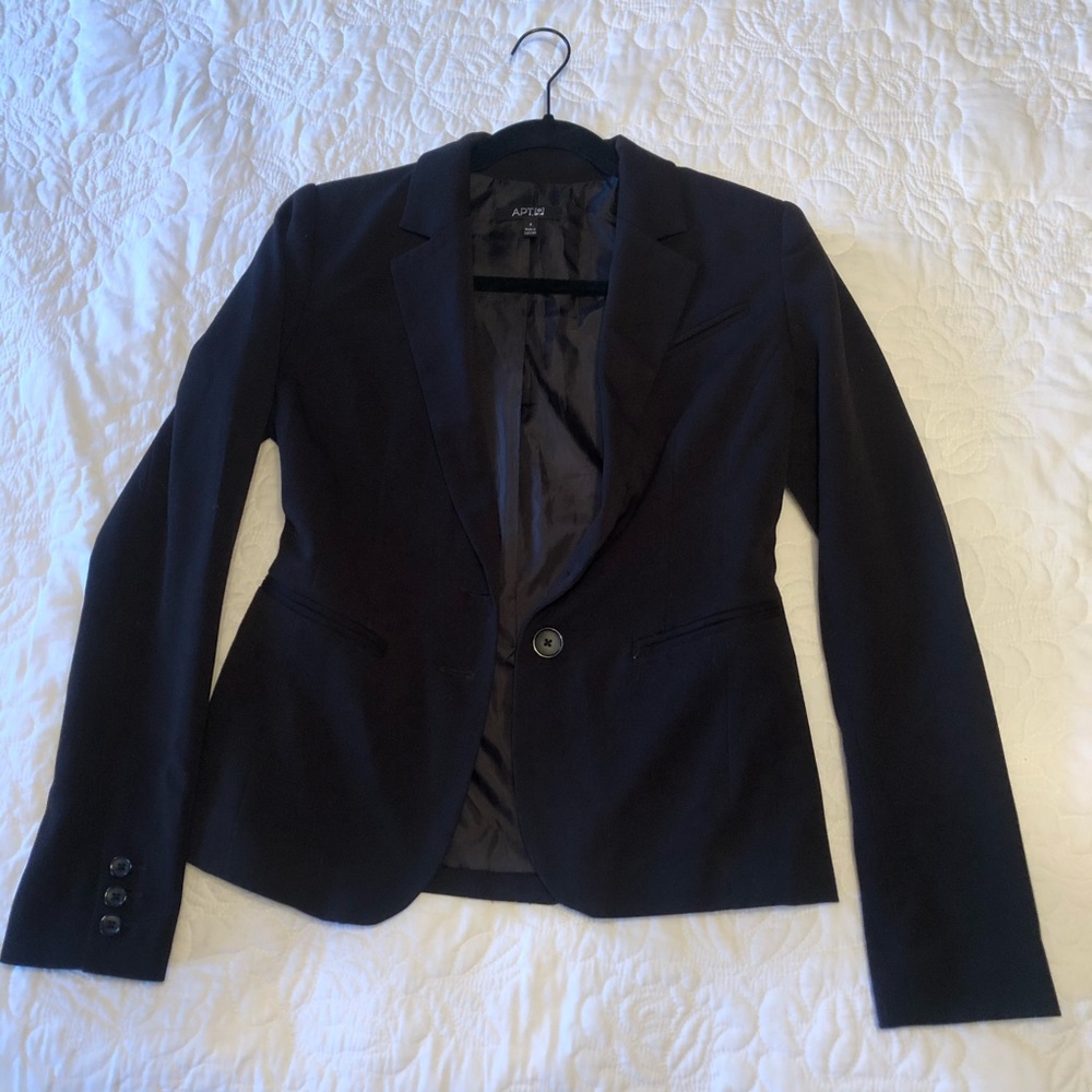 APT 9 black blazer